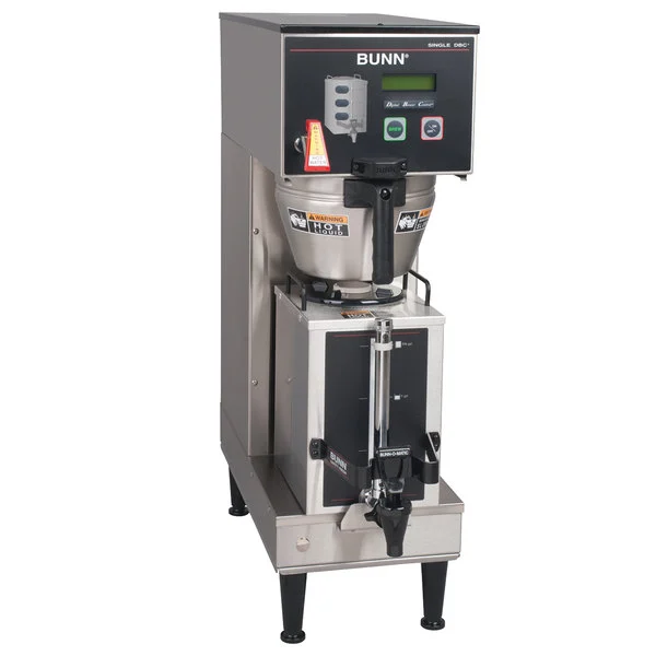Bunn 33600.0029 BrewWISE Single Soft Heat DBC Brewer with Lower Faucet